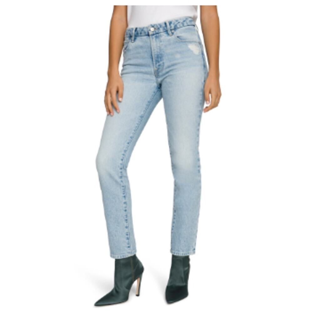 NWT Good American Good Classic Straight Leg Jeans